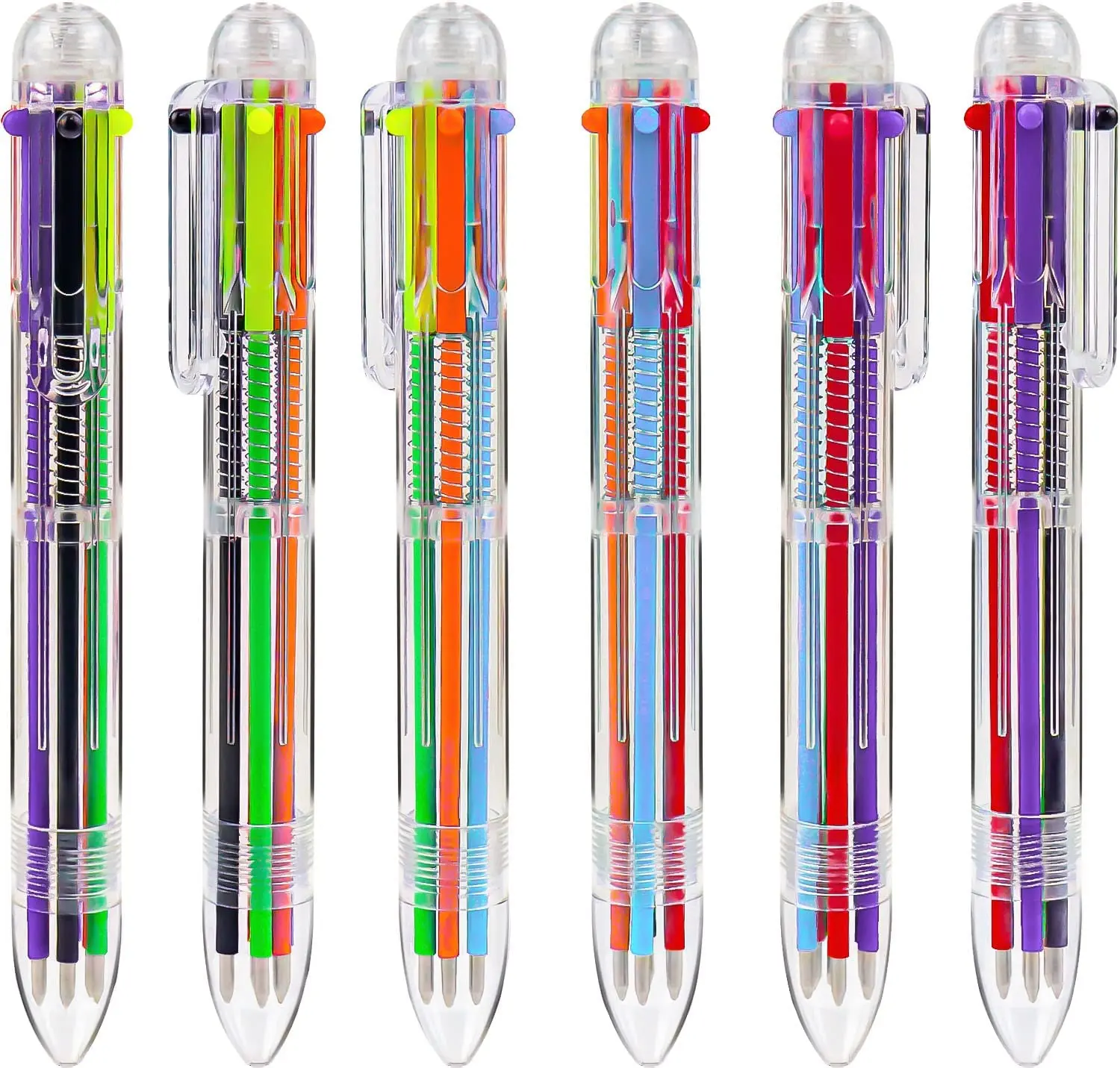 6-In-1 Press Ballpoint Pen Business Office Stationery 0.5mm Student Writing Supplies New Financial ball point pens Marker Pens
6-In-1 Press Ballpoint Pen Business Office Stationery 0.5mm Student Writing Supplies New Financial ball point pens Marker Pens
