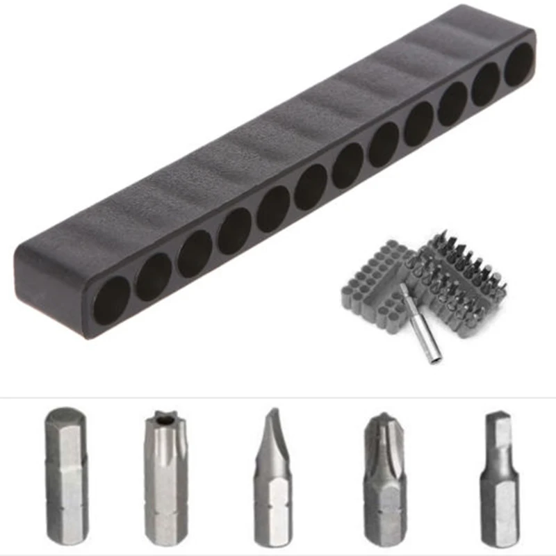 Hex Shank Screwdriver Bit Holder 10 Or 12 Holes Screwdriver Bit Storage Case Plastic Screwdriver Bit Organizer Hand Tool Part
Hex Shank Screwdriver Bit Holder 10 Or 12 Holes Screwdriver Bit Storage Case Plastic Screwdriver Bit Organizer Hand Tool Part