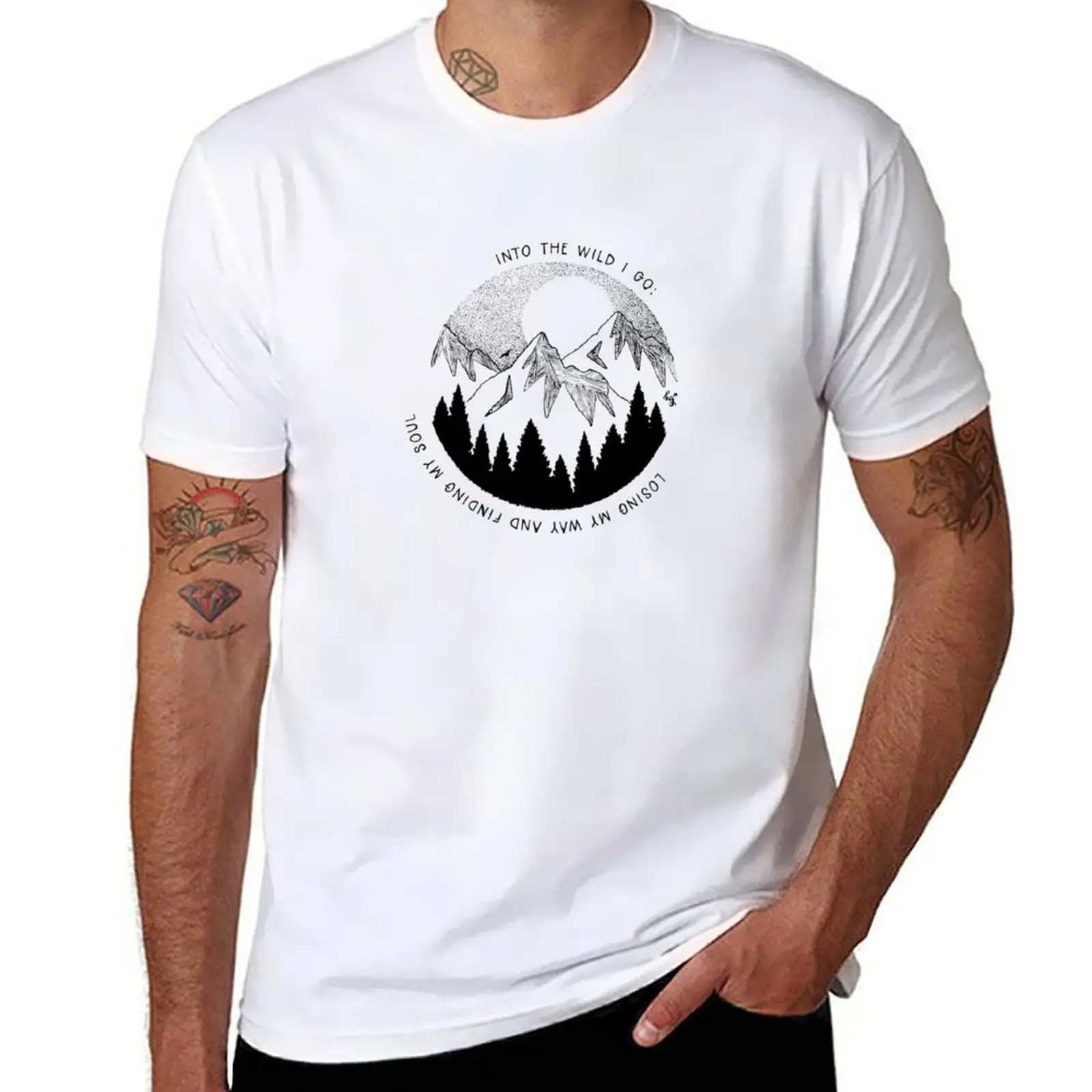 New Into the Wild I Go T-Shirt aesthetic clothes plain t-shirt plus size tops Men's t-shirts
New Into the Wild I Go T-Shirt aesthetic clothes plain t-shirt plus size tops Men's t-shirts