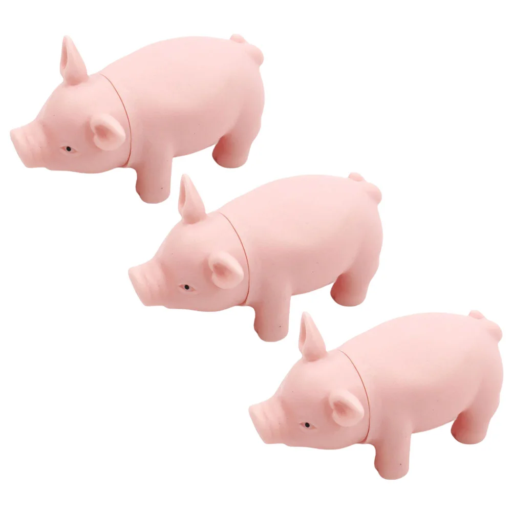 3 Pcs Screaming Pig Dog Toy Pet Molar Plaything Chewing Practical Supplies Toys 
3 Pcs Screaming Pig Dog Toy Pet Molar Plaything Chewing Practical Supplies Toys