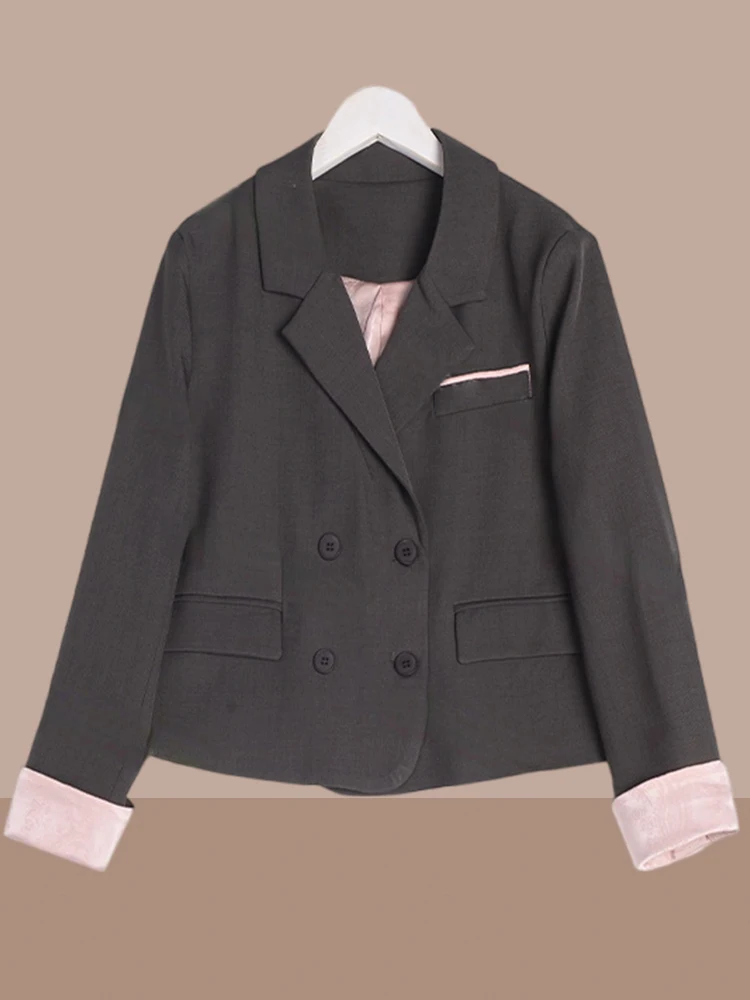 New Chinese style Retro Button Women's Suit Jacket 2024 Spring and Autumn Stitching National Style Loose Lady Suit blazer Top
New Chinese style Retro Button Women's Suit Jacket 2024 Spring and Autumn Stitching National Style Loose Lady Suit blazer Top