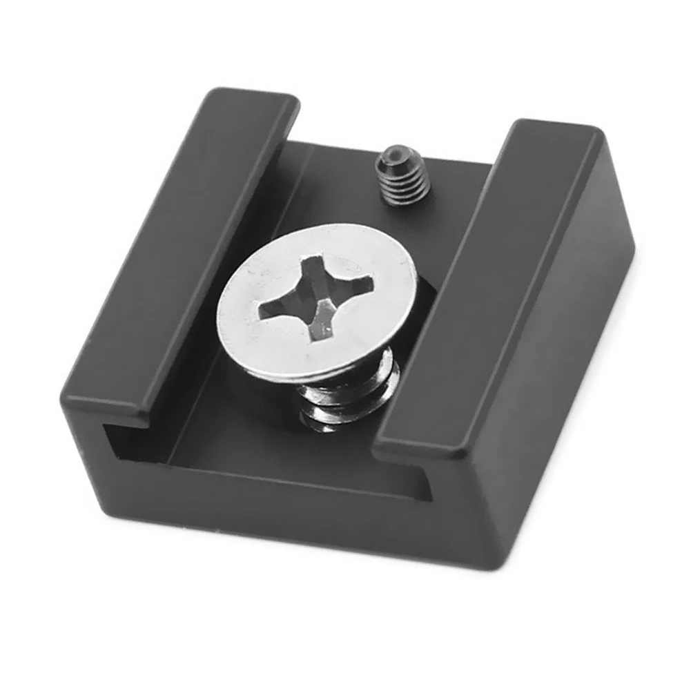 Cold Shoe Mount Adapter With 1/4 Screw Cold Shoe Seat Cold Shoe Adapter Mount Adapter For Camera Cage Flash LED Light Microphone
Cold Shoe Mount Adapter With 1/4 Screw Cold Shoe Seat Cold Shoe Adapter Mount Adapter For Camera Cage Flash LED Light Microphone