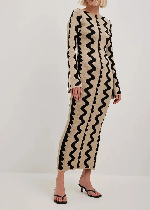 2024 Spring/Summer Women's Fashion Slim-fit Dress New Design Printed Dress Everyday Street Elegant Tight Skirt Round Neck Skirt
2024 Spring/Summer Women's Fashion Slim-fit Dress New Design Printed Dress Everyday Street Elegant Tight Skirt Round Neck Skirt