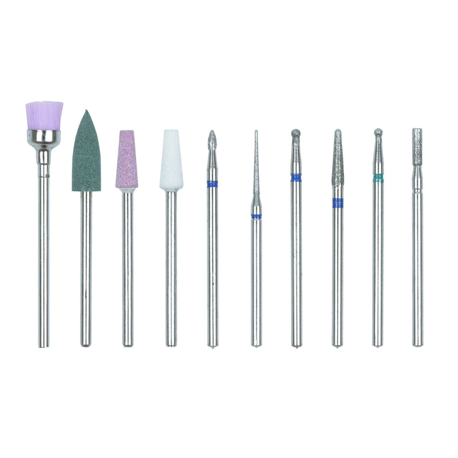 10pcs/Box Diamond Milling Cutters For Manicure Carbide Nail Drill Bits Kits Equipment Tools
10pcs/Box Diamond Milling Cutters For Manicure Carbide Nail Drill Bits Kits Equipment Tools