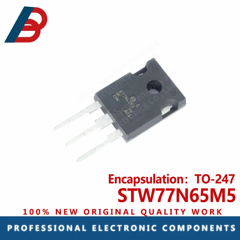 

10PCS STW77N65M5 package TO-247 in-line MOS FET