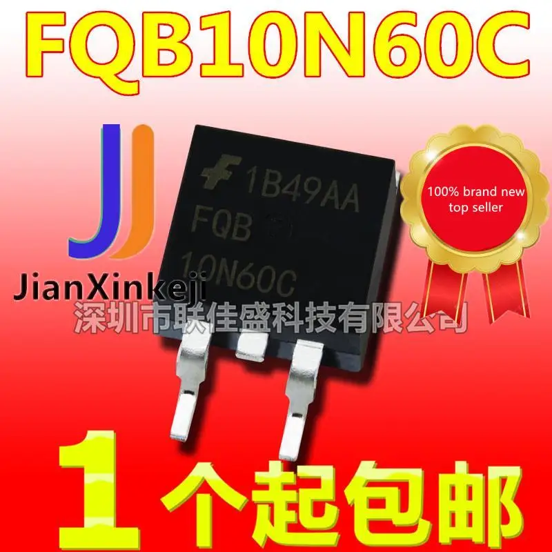 10 шт., 100% оригинальная новая фотовспышка, FQB10N60C, 9.5A/600V, N-channel TO263 MOS, фотовспышка
10 шт., 100% оригинальная новая фотовспышка, FQB10N60C, 9.5A/600V, N-channel TO263 MOS, фотовспышка