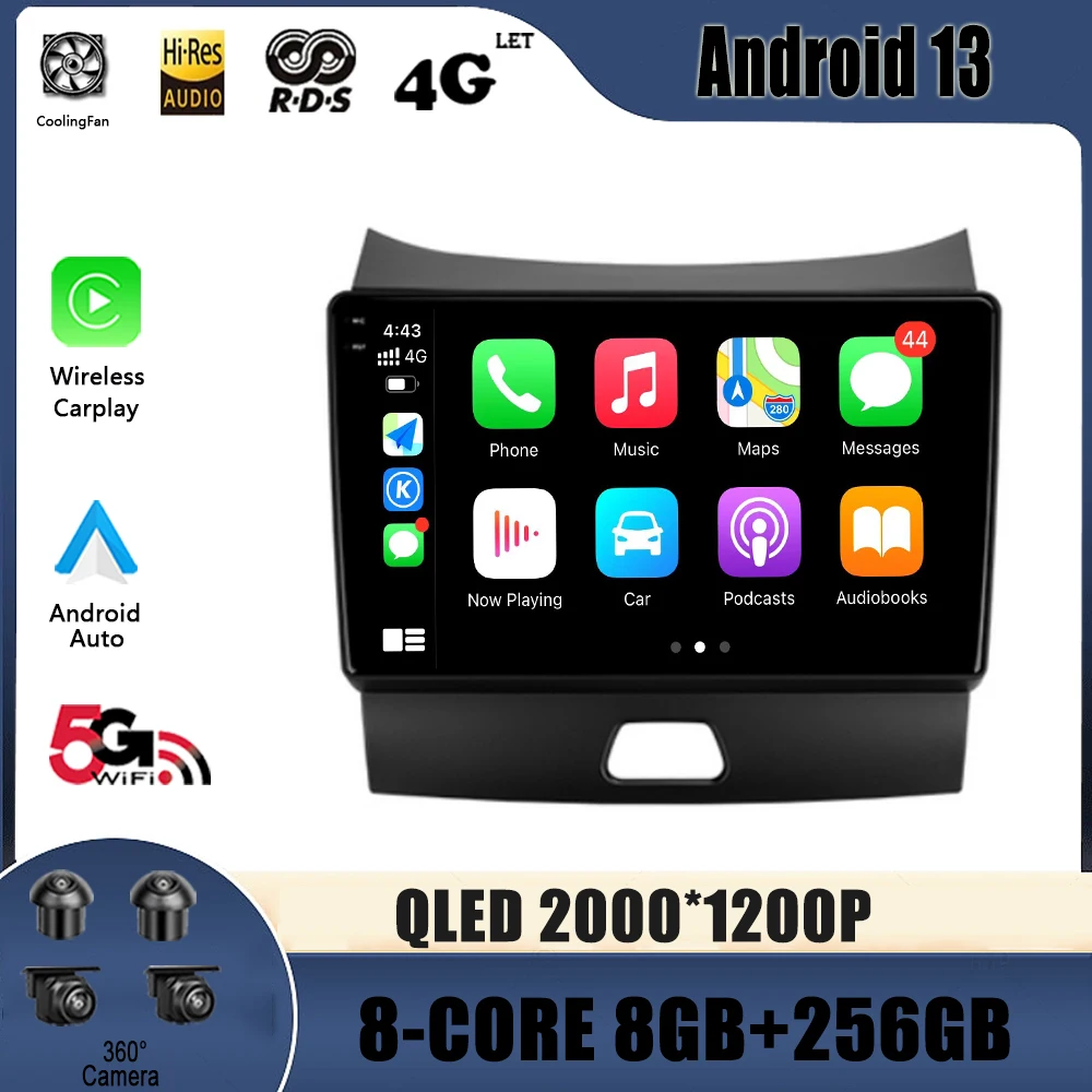 Android 13 Wireless Carplay Player Bluetooth 8Core Car Radio Multimedia Video GPS For FAW Besturn B50 2013 Navigation 4G WIFI 5G
Android 13 Wireless Carplay Player Bluetooth 8Core Car Radio Multimedia Video GPS For FAW Besturn B50 2013 Navigation 4G WIFI 5G