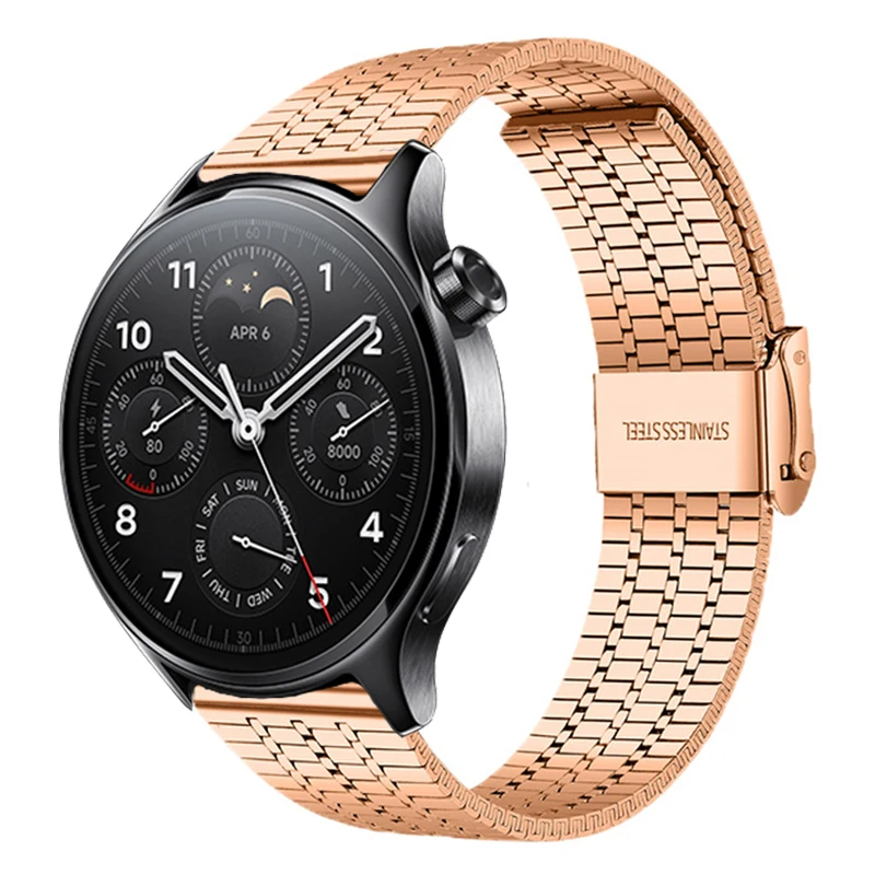 Ремешок из нержавеющей стали для смарт-часов Xiaomi Watch S1 Pro, металлический Активный браслет для Xiaomi Watch S2
Ремешок из нержавеющей стали для смарт-часов Xiaomi Watch S1 Pro, металлический Активный браслет для Xiaomi Watch S2