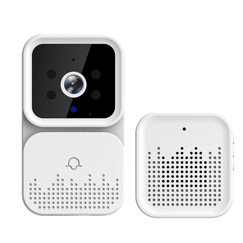 Wireless Remote Video Doorbell HD Night Vision Wifi Anti-Theft Doorbell,Two-Way Talk
Wireless Remote Video Doorbell HD Night Vision Wifi Anti-Theft Doorbell,Two-Way Talk