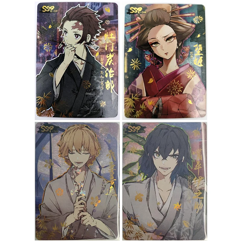 Anime Demon Slayer Rare SSP Reflections Flash Cards Kamado Tanjirou Inosuke Daki Toys for boys Collectible Cards Birthday Gifts
Anime Demon Slayer Rare SSP Reflections Flash Cards Kamado Tanjirou Inosuke Daki Toys for boys Collectible Cards Birthday Gifts