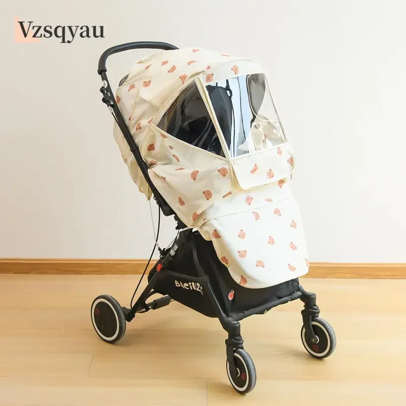 Stroller Baby Stroller Cover Protective Clothing Winter Waterproof Summer Sunscreen Windshield Baby Stroller Warm Cover Sunshade
Stroller Baby Stroller Cover Protective Clothing Winter Waterproof Summer Sunscreen Windshield Baby Stroller Warm Cover Sunshade