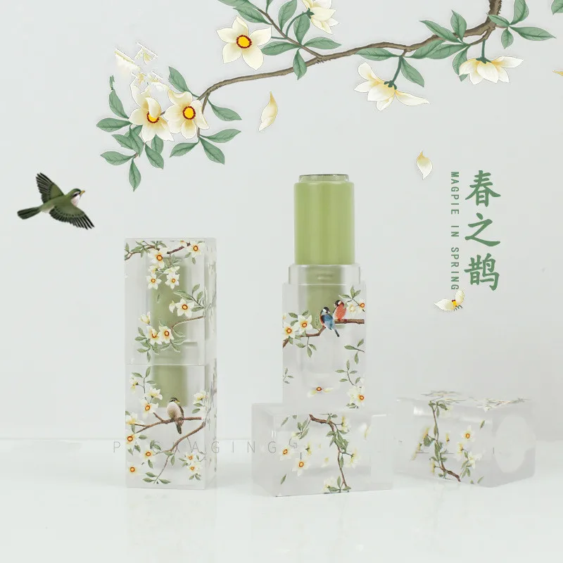 10/30/50/100pcs Empty Lipstick Tube Round Tube Lip Blam Container 3D Printing Spring Magpie Pattern Square Frosted Tube
10/30/50/100pcs Empty Lipstick Tube Round Tube Lip Blam Container 3D Printing Spring Magpie Pattern Square Frosted Tube