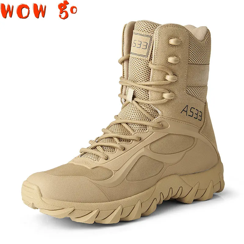 New Men's Military Leather Boots Large Outdoor Field Training Field Training Military Boots Tactical Desert Combat Men's Boots
New Men's Military Leather Boots Large Outdoor Field Training Field Training Military Boots Tactical Desert Combat Men's Boots