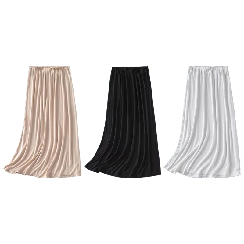 Women Half Slip Underskirt Safety Long Petticoat for Under Dresses Innerwear
Women Half Slip Underskirt Safety Long Petticoat for Under Dresses Innerwear