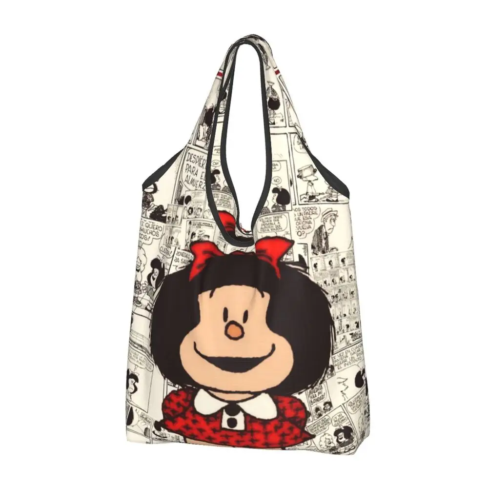 Custom Vintage Mafalda Manga Grocery Shopping Bag 145 S20a5aebb9b7245c8a3571d5d11d7d764k