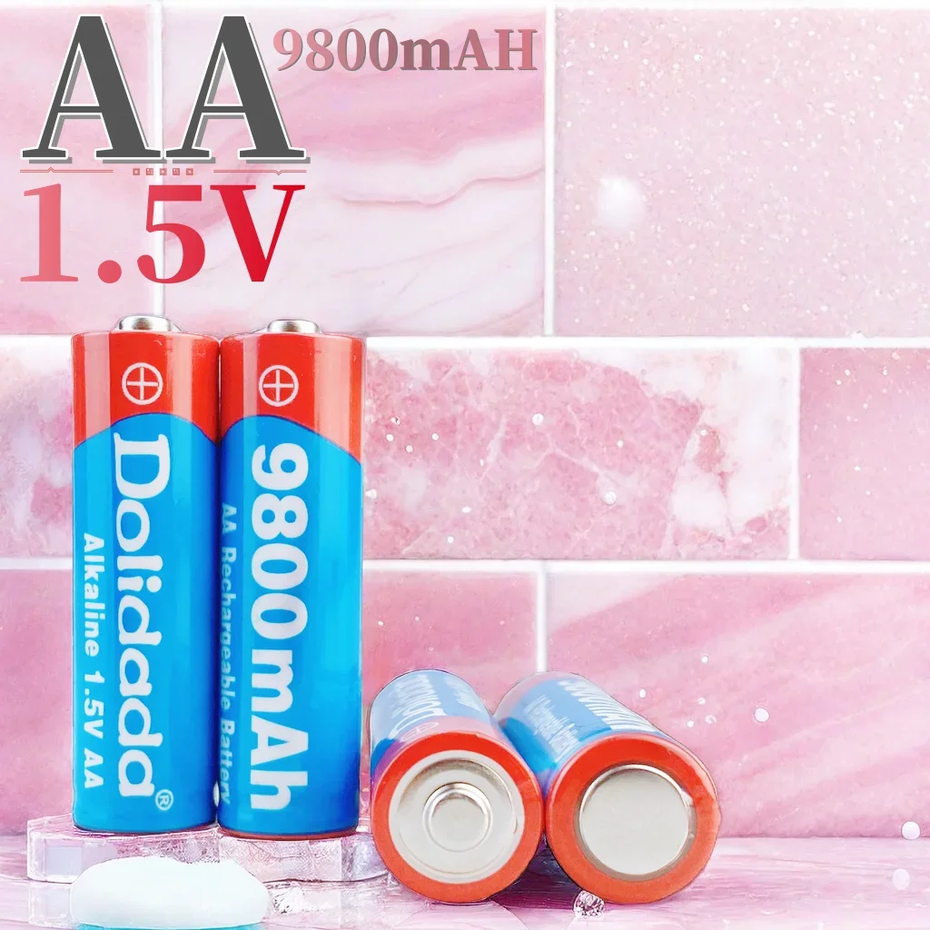 2024 New AA Battery 1.5V 9800mah Rechargeable Battery suitable for gaming controllers, flashlights, etc.+4-cell battery charger
2024 New AA Battery 1.5V 9800mah Rechargeable Battery suitable for gaming controllers, flashlights, etc.+4-cell battery charger