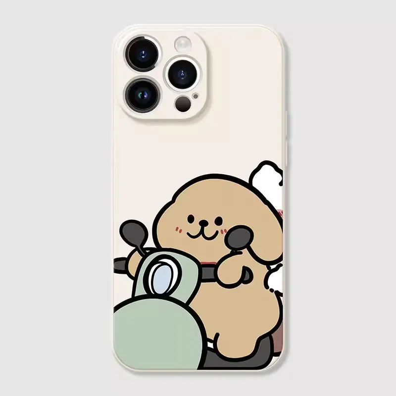 Funny Driving Dog Couple Phone Case for IPhone 16 Pro Max 13 12 11 Mini XS MAX X 8 14 15 Plus Shockproof Soft Cover Lovers Cases Funny Driving Dog Couple Phone Case for IPhone 16 Pro Max 13 12 11 Mini XS MAX X 8 14 15 Plus Shockproof Soft Cover Lovers Cases