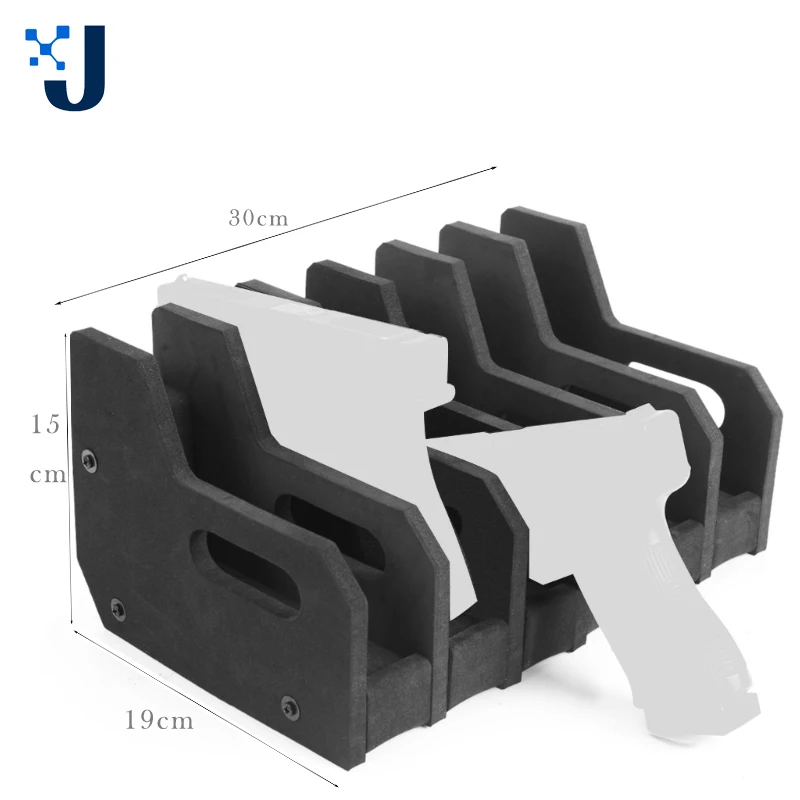 Handgun Storage Rack 4/6/8 Slots Holsters Compact EVA Foam Display Stand Handgun Cabinet Organizers Universal Protective Holster
Handgun Storage Rack 4/6/8 Slots Holsters Compact EVA Foam Display Stand Handgun Cabinet Organizers Universal Protective Holster