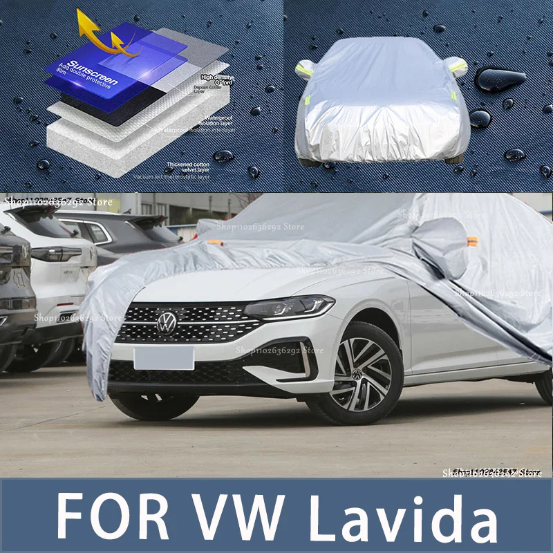 For VW Lavida Outdoor Protection Full Car Covers Snow Cover Sunshade Waterproof Dustproof Exterior Car accessories
For VW Lavida Outdoor Protection Full Car Covers Snow Cover Sunshade Waterproof Dustproof Exterior Car accessories