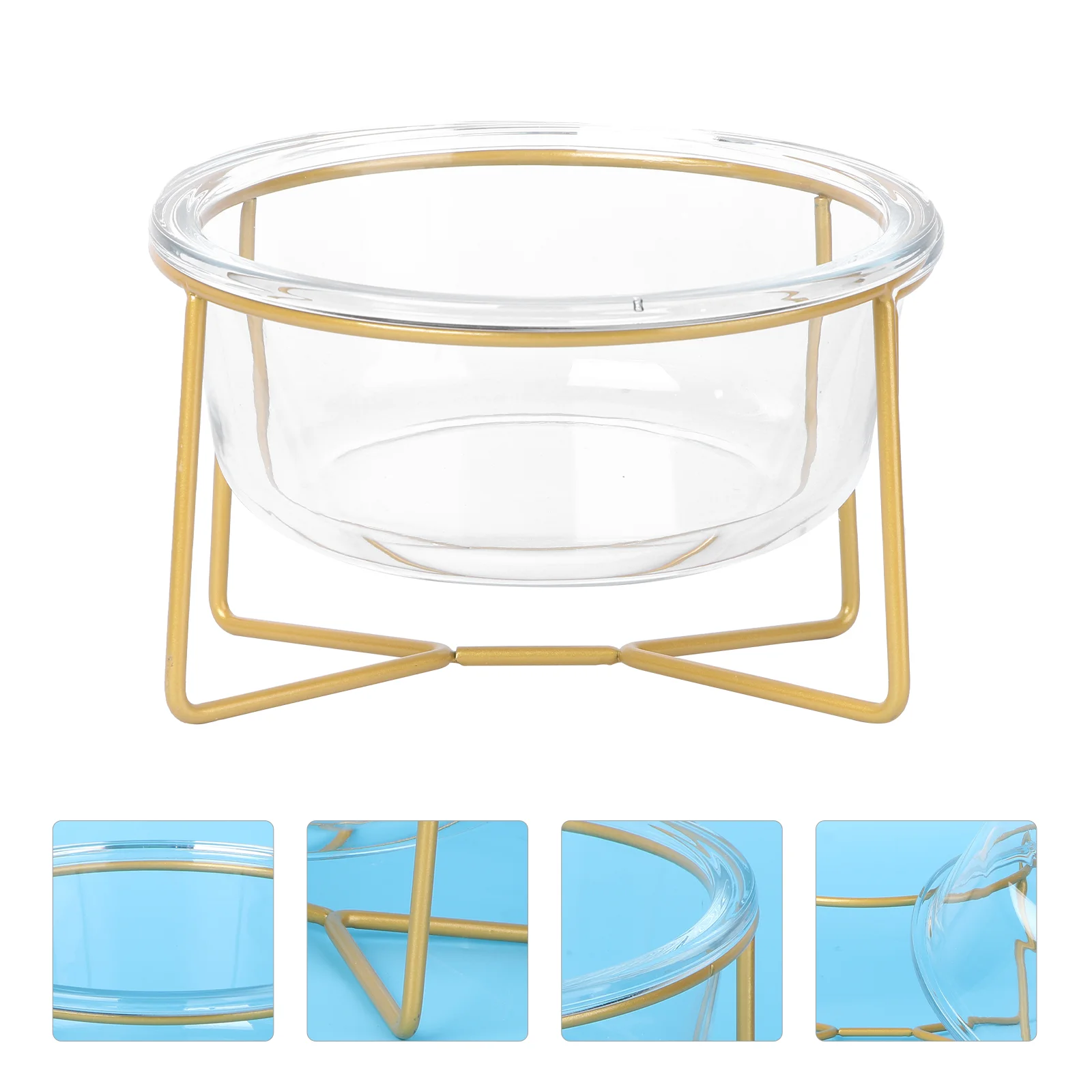 Glass Pet Bowl Feeding Supply Cat Dog Feeder Food Oblique High Base Container Bowls
Glass Pet Bowl Feeding Supply Cat Dog Feeder Food Oblique High Base Container Bowls
