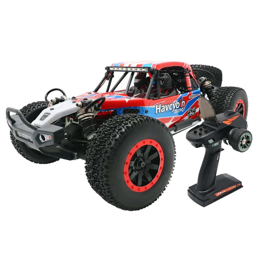 

Havcybin HAV-10 HAV10 1/10 Scale 4WD 2.4GHz Desert Buggy RTR Brushed RC Car 55km/h 4CH Remote Control 400m Range Kids Adult Gift