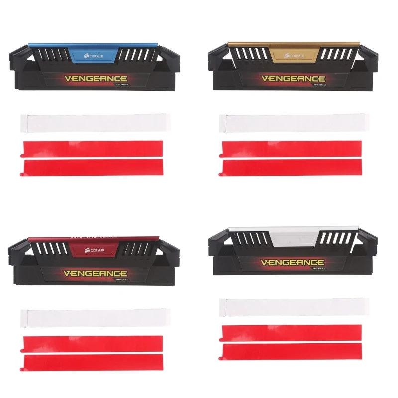 1Set DDR2 DDR3 DDR4 Memory Cooling Heat Sink Desktop Memory Heat Dissipation Pad P9JB
1Set DDR2 DDR3 DDR4 Memory Cooling Heat Sink Desktop Memory Heat Dissipation Pad P9JB