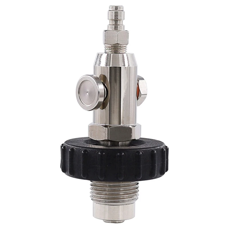 PCP Stainless Steel Tank Fill Station Station 300Bar Din Valve Scuba Tank Fill Station With Quick Fitting Black
PCP Stainless Steel Tank Fill Station Station 300Bar Din Valve Scuba Tank Fill Station With Quick Fitting Black