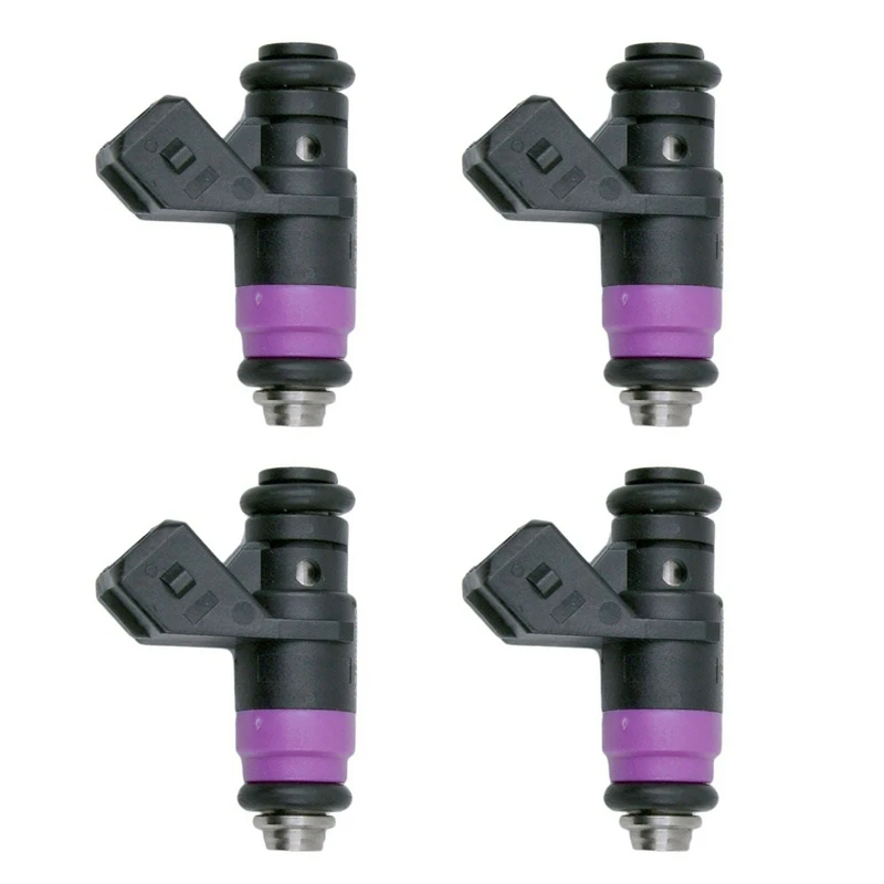 

4Pcs Car Fuel Injector Injection Nozzle For Renault Megane 1.6 16V 31 T. KM H132259 8200132259