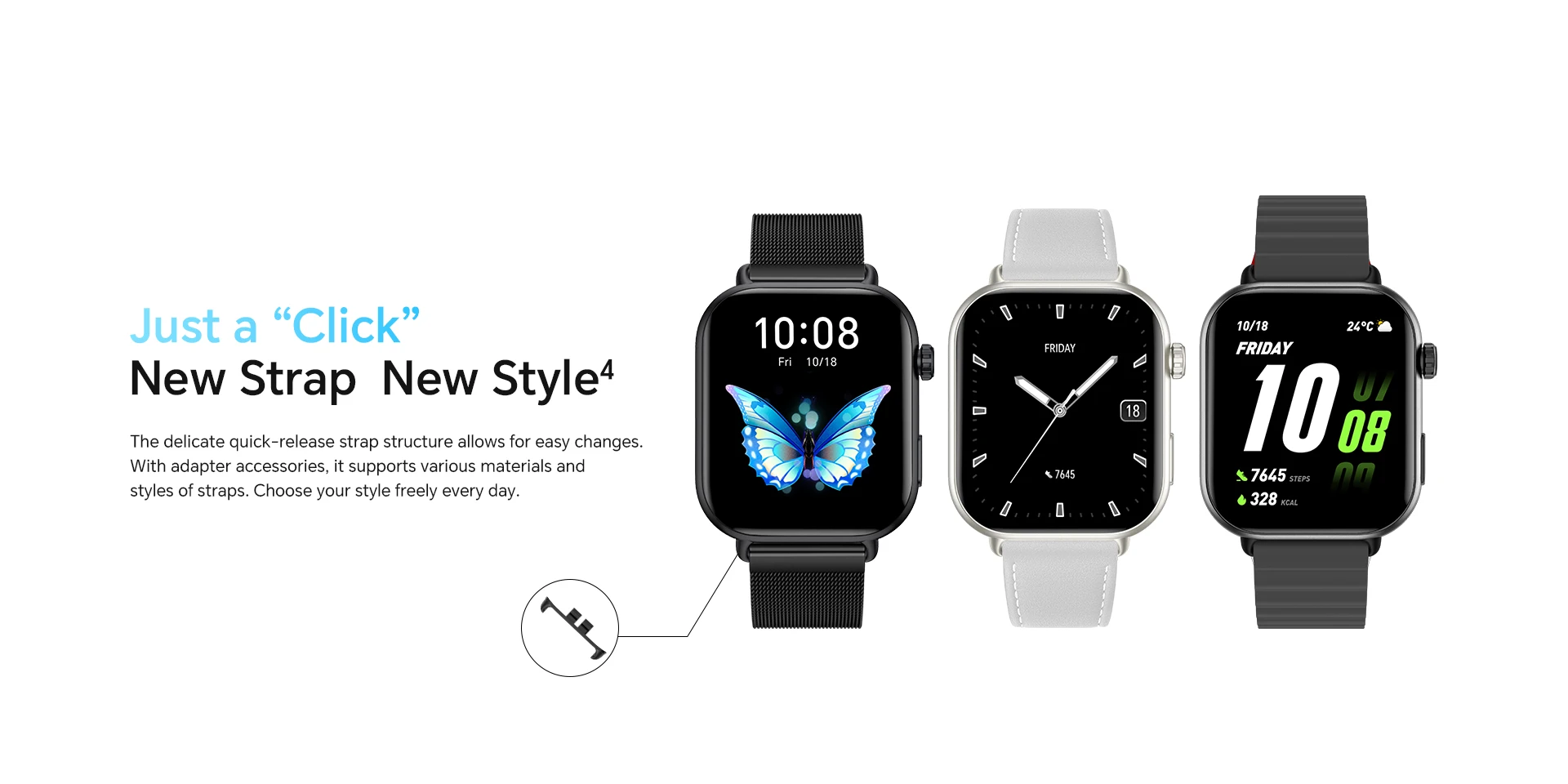 HONOR CHOICE InFoWear Watch 2i,Global Version Smartwatch,1.85 HONOR CHOICE InFoWear Watch 2i,Global Version Smartwatch,1.85