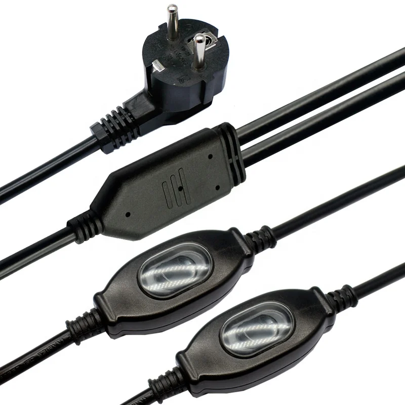 1m 1.2m 1.5m 1.8m 2m 3m EU plug 2 XX -204 inline waterproof switch splitter machine power cord retractable cord 3 in 1
1m 1.2m 1.5m 1.8m 2m 3m EU plug 2 XX -204 inline waterproof switch splitter machine power cord retractable cord 3 in 1