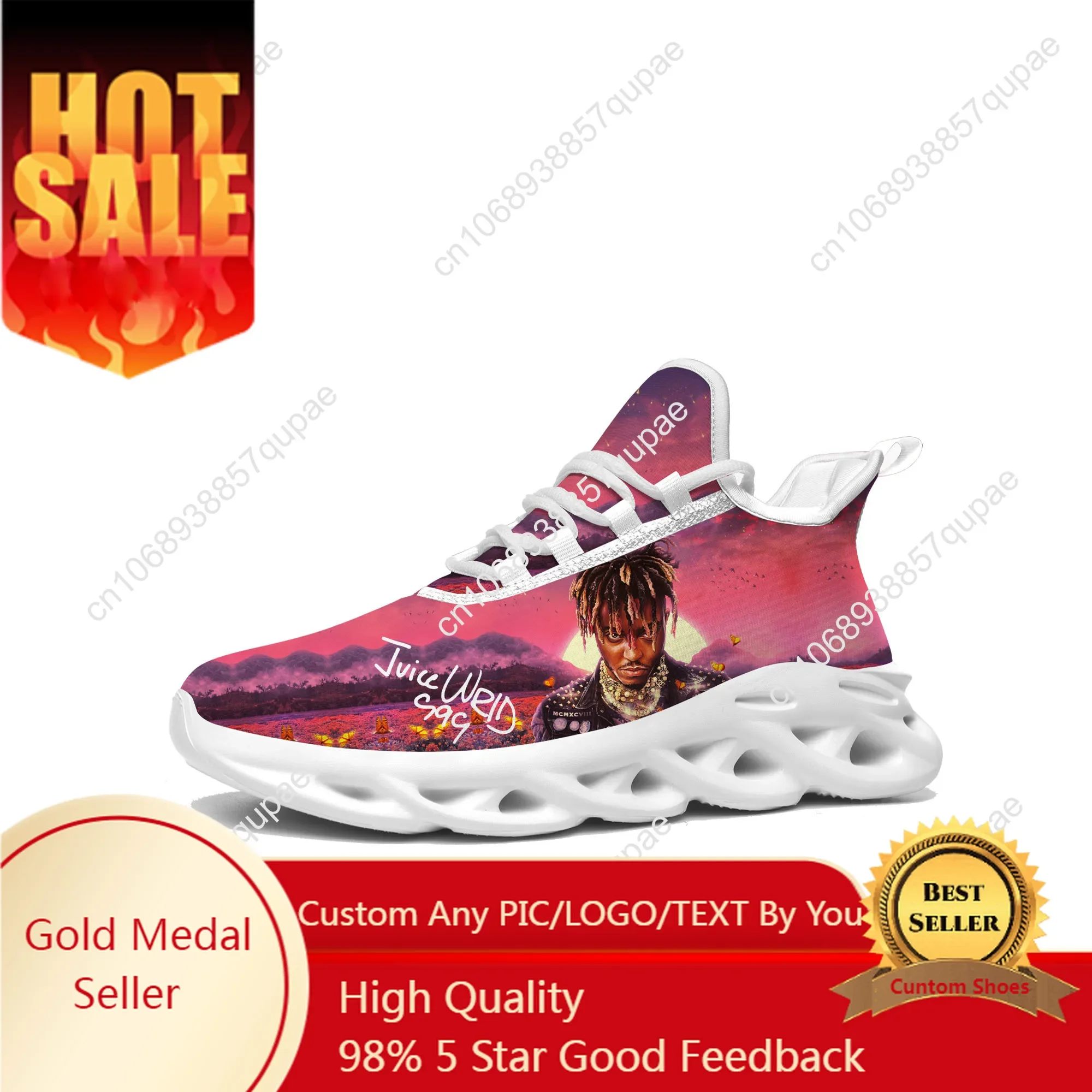 Juice Wrld 999 Hip Hop Rapper Flats Sneakers Mens Womens High Quality Sports Shoes Custom Made DIY Sneaker Customized Shoe
Juice Wrld 999 Hip Hop Rapper Flats Sneakers Mens Womens High Quality Sports Shoes Custom Made DIY Sneaker Customized Shoe