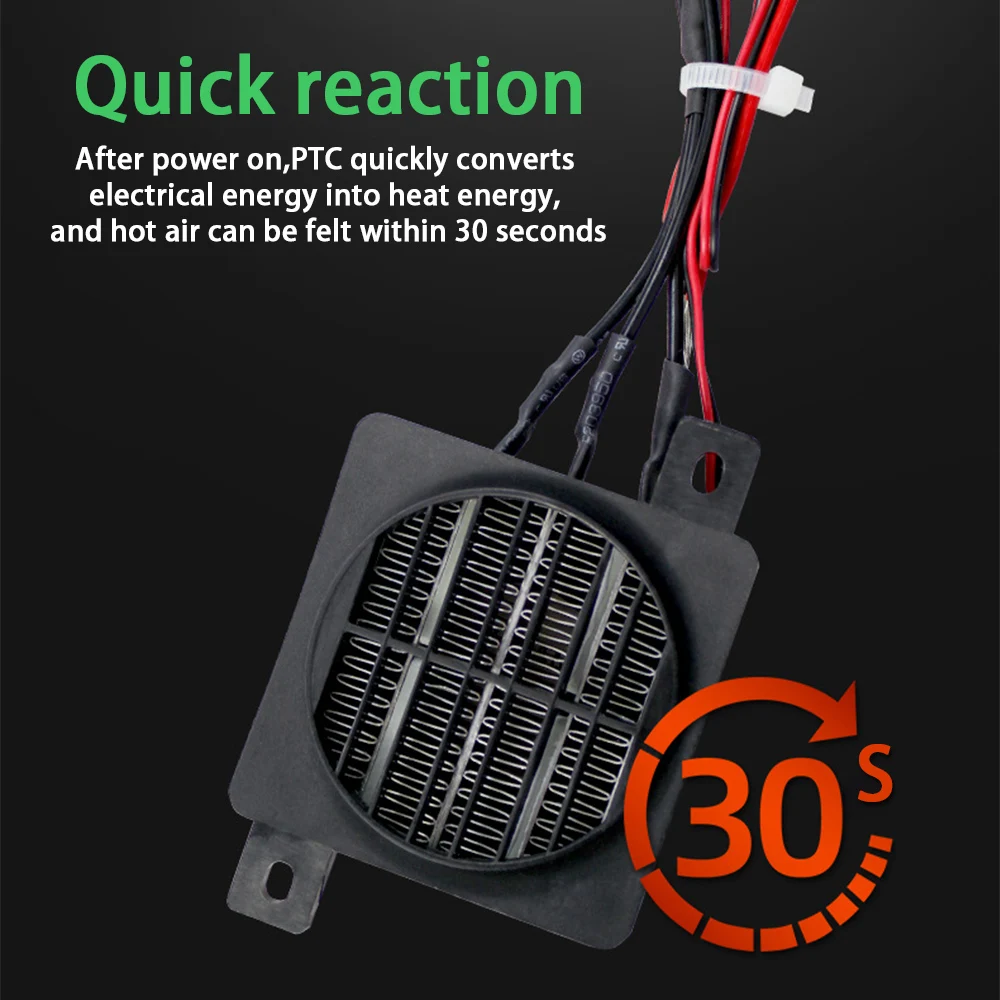 12V 120W Room Heater Energy Saving PTC Heating Piece Car Air Fan Heater Constant Temperature Heating Safe Home Heaters
12V 120W Room Heater Energy Saving PTC Heating Piece Car Air Fan Heater Constant Temperature Heating Safe Home Heaters