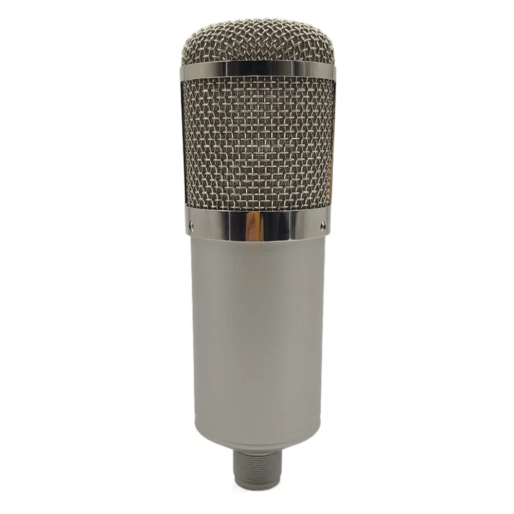 Silver Metal DIY Condenser Tube Microphone Accessory Mic Body Shell Case Produce Mic Accessories 
Silver Metal DIY Condenser Tube Microphone Accessory Mic Body Shell Case Produce Mic Accessories