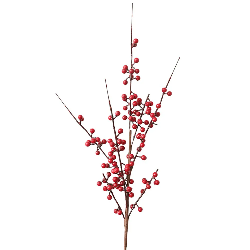 Beautiful Red Fruit Fortune Fruit Acacia Red Bean Holly Fruit Artificial Flower Ideal for New Year Decorations
Beautiful Red Fruit Fortune Fruit Acacia Red Bean Holly Fruit Artificial Flower Ideal for New Year Decorations