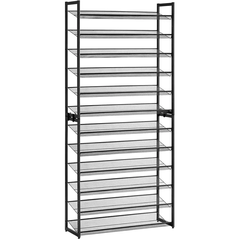 SONGMICS Shoe Rack, 12-Tier Tall Metal Shoe Storage Organizer for Closet, Entryway, Garage, Set of 2 6-Tier Big Shoe Racks
SONGMICS Shoe Rack, 12-Tier Tall Metal Shoe Storage Organizer for Closet, Entryway, Garage, Set of 2 6-Tier Big Shoe Racks