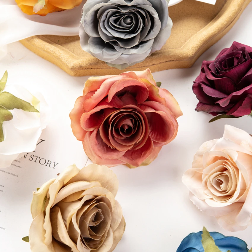 100Pcs Artificial Flowers Wall for Wedding Scrapbooking Christmas Home Decoration Garden Rose Arch Diy Candy Box Bride Accessory
100Pcs Artificial Flowers Wall for Wedding Scrapbooking Christmas Home Decoration Garden Rose Arch Diy Candy Box Bride Accessory