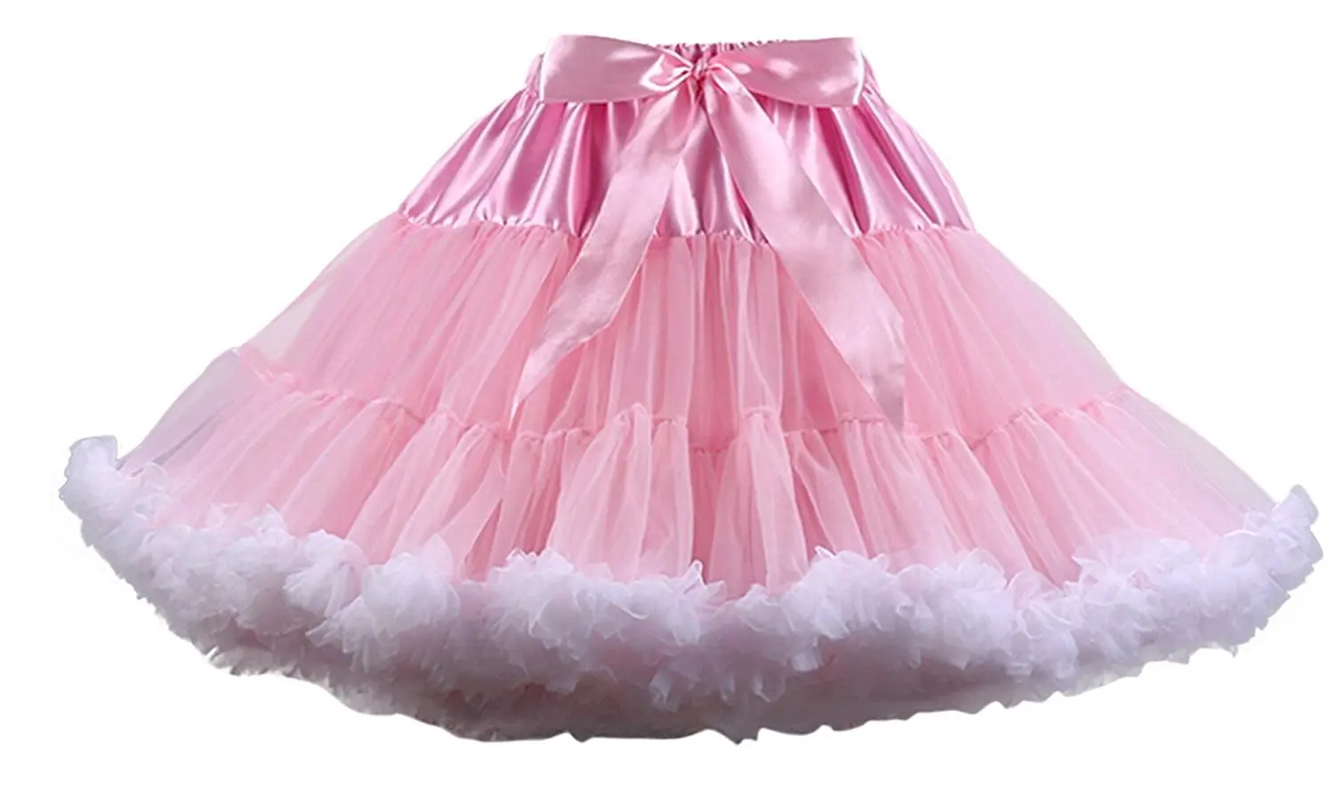 

Women's Tulle Petticoat Soft Puffy Length 40cm Tutu Skirts Costume Ballet Dance Pettiskirts Multi-Layer