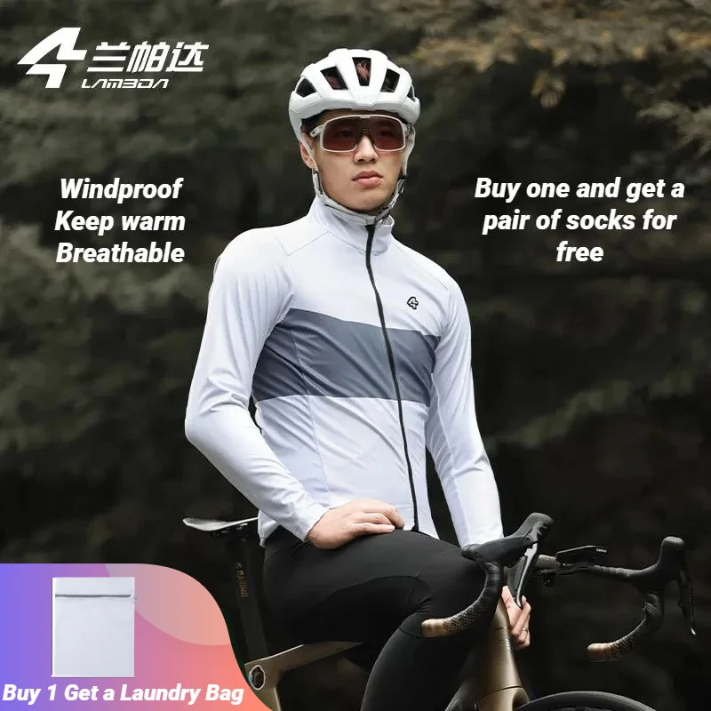 Cycling Jersey Men Fleece Long Sleeve Cycling Clothes For Men Warm Breathable Bike Jacket High Elasticity Cycling Jacket
Cycling Jersey Men Fleece Long Sleeve Cycling Clothes For Men Warm Breathable Bike Jacket High Elasticity Cycling Jacket