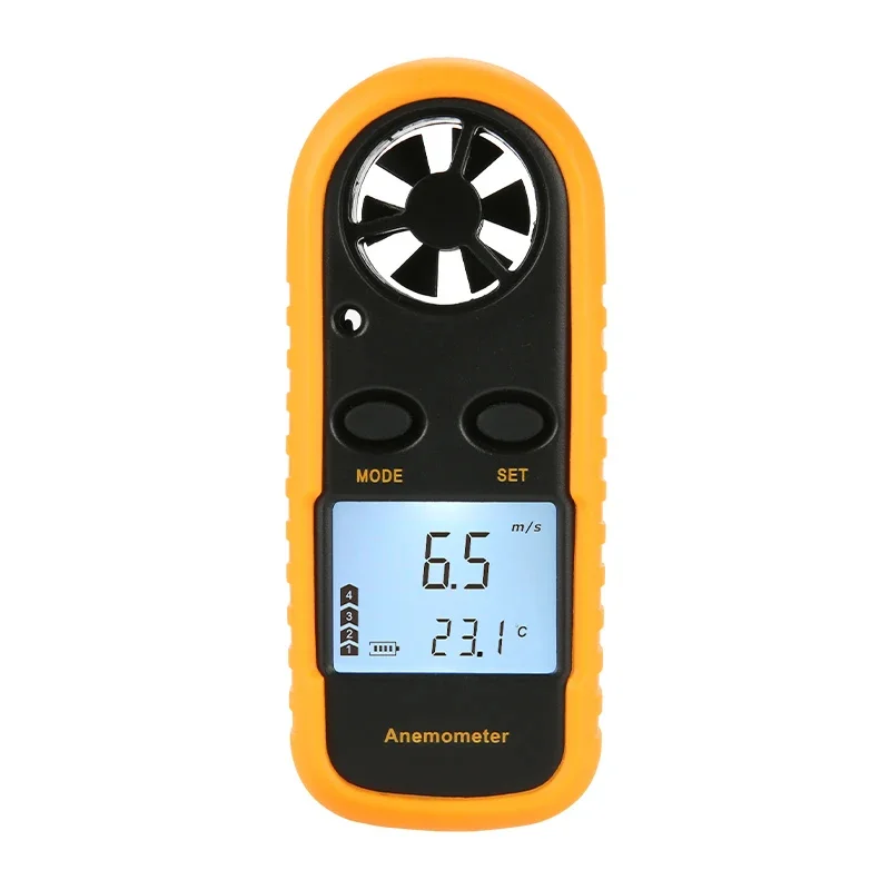 

GM816 Anemometer Portable Wind Speed Gauge Meter Anemometro Windmeter 30m/s LCD Digital Hand-held Measure Tool Mini Wind Meter