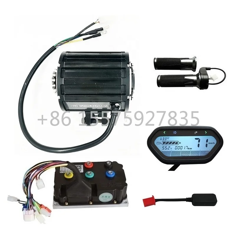 FRERE SHIPPING QS138 90H 4000W Mid-Drive BLDC Motor With 428 Sprocket And Sine Wave Controller For Electric Motorcycle
FRERE SHIPPING QS138 90H 4000W Mid-Drive BLDC Motor With 428 Sprocket And Sine Wave Controller For Electric Motorcycle