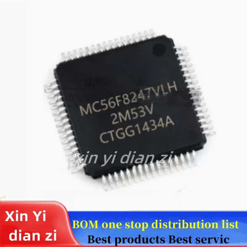 

1pcs/lot MC56F8247VLH MC56F8247 QFP64 microcontroller ic chips in stock
