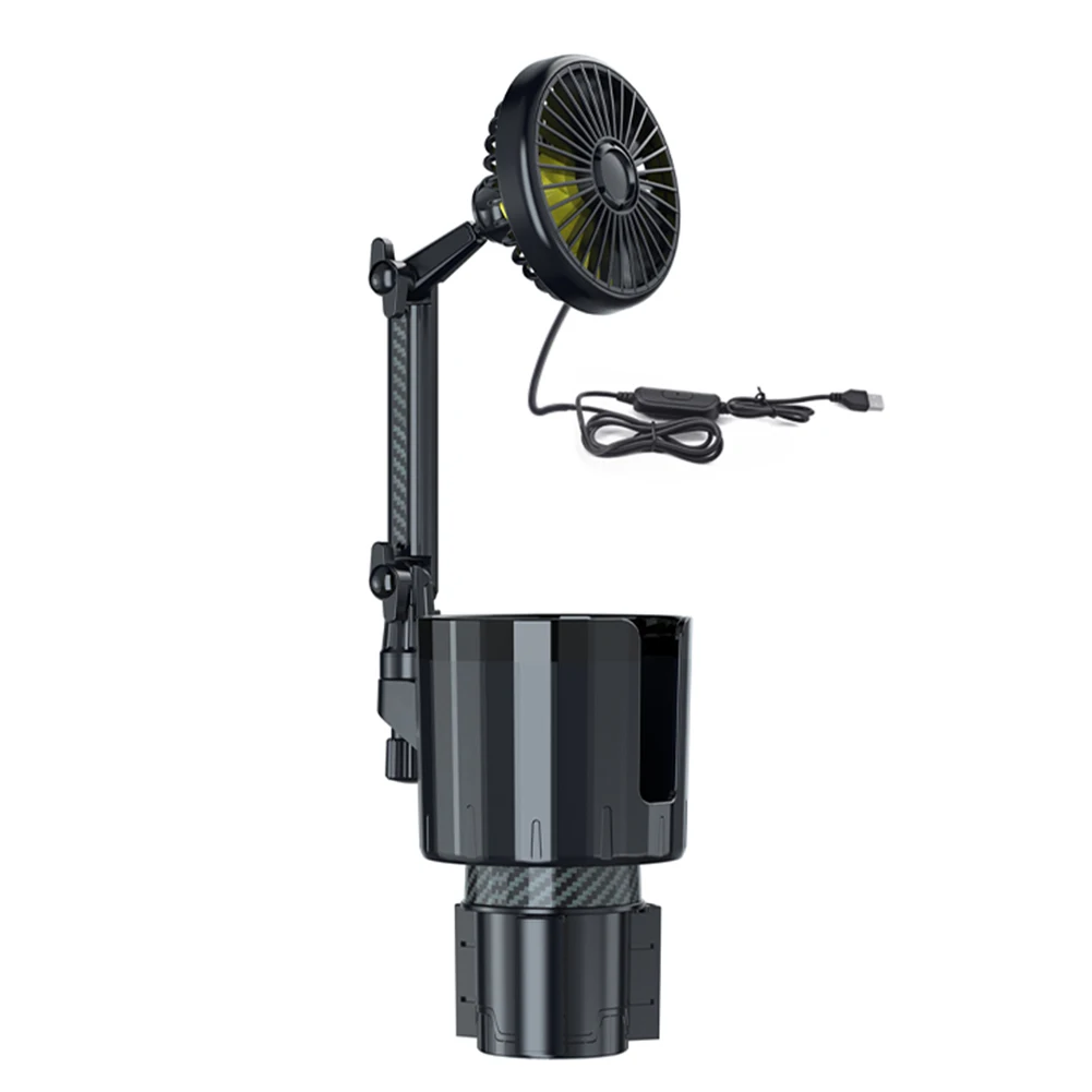 Adjustable Base Cup Holder Light Secure And Convenient Installation Single Fan Head ABS Adjustable Base As Shown
Adjustable Base Cup Holder Light Secure And Convenient Installation Single Fan Head ABS Adjustable Base As Shown