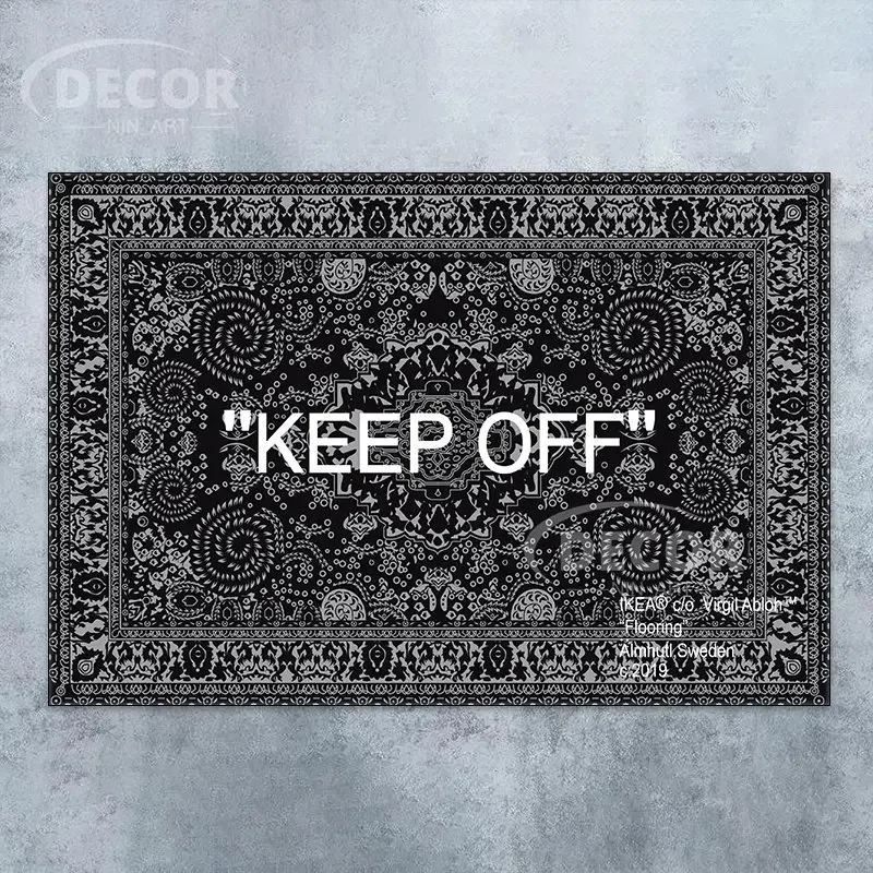 KEEP OFF Printed Floor Mat Furnishings Cashmere Living Room Area Rugs Bedroom Bedside Bay Window Carpet Halloween Christmas Gift
KEEP OFF Printed Floor Mat Furnishings Cashmere Living Room Area Rugs Bedroom Bedside Bay Window Carpet Halloween Christmas Gift