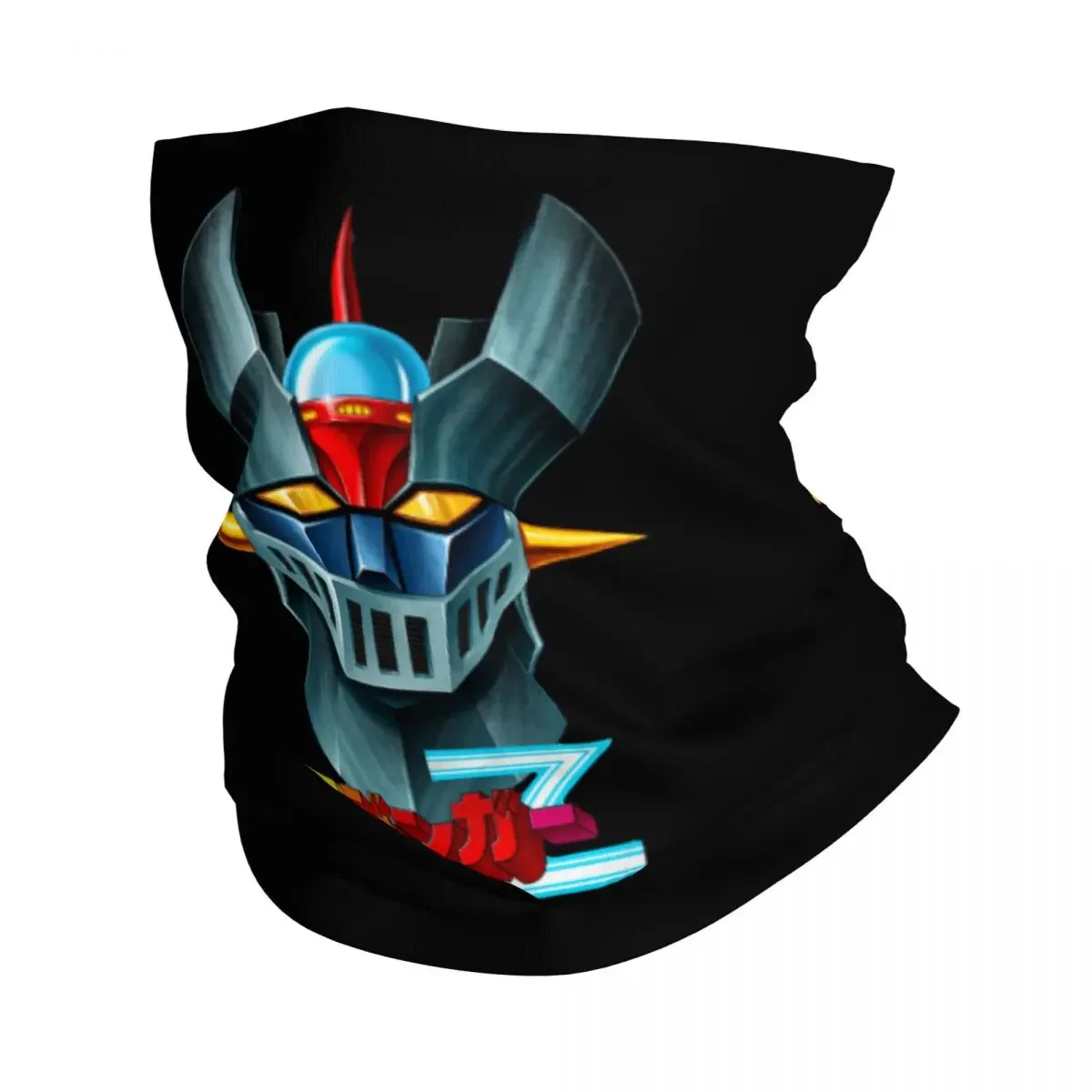 

Mazinger Z Anime Robot Bandana Neck Cover Printed Balaclavas Mask Scarf Warm Cycling Running Adult Winter Motorcycle Gaiter