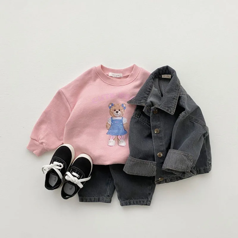 2025 New Baby Casual Denim Trousers Fashion Boys Jean Solid Toddler Loose Pants Baby Girls Harem Pants Infant Denim Clothes 7 S20c2fabacde24af9ba299c7d8109a6e0I