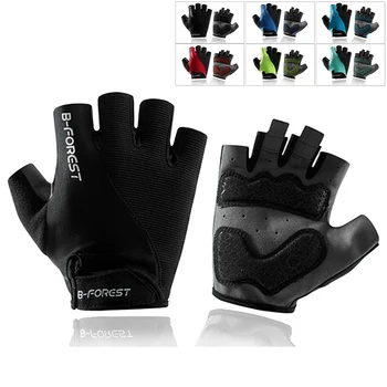 Luvas de Ciclismo Antiderrapantes e Respiráveis para Verão: O Acessório Essencial para Ciclistas 9 Fingerless Summer Cycling Gloves Man Woman Non Slip Gel Road Bike Half Finger Bicycle Gloves MTB Sports Mountain Bike