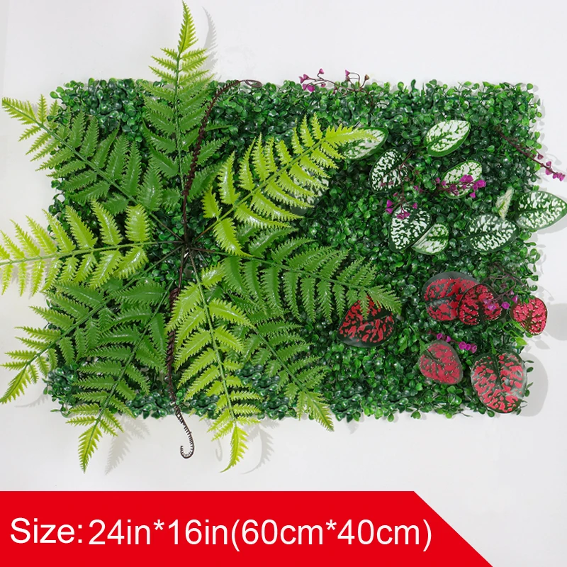Generic Artificial Plants Boxwood Hedge Panels 60*40cm Greenery