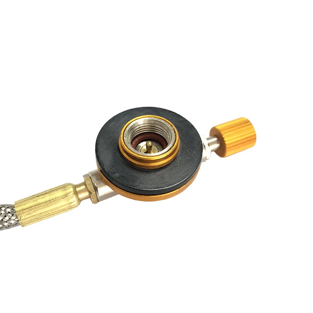 High Quality Propane Adapter Cooking Accessories Cylinder Tank Gas Stove Adapter Hiking Hose Converter Metal For Camping BBQ
High Quality Propane Adapter Cooking Accessories Cylinder Tank Gas Stove Adapter Hiking Hose Converter Metal For Camping BBQ