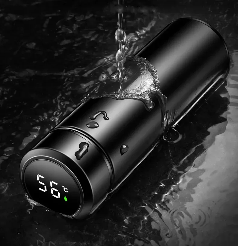 New 500ML Smart Insulation Cup Mini Thermos Cup Water Bottle LED Digital Temperature Display Stainless Steel Thermos Cup Travel
New 500ML Smart Insulation Cup Mini Thermos Cup Water Bottle LED Digital Temperature Display Stainless Steel Thermos Cup Travel