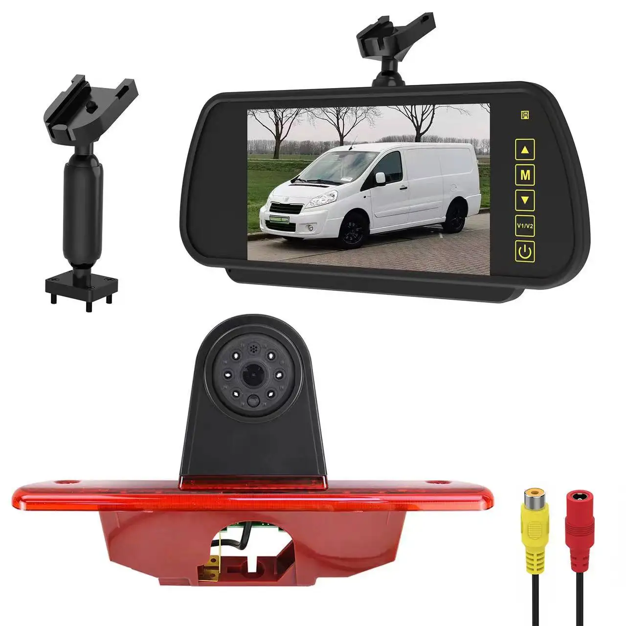 Hd car rearview camera brake lights reverse Citroen Jump Peugeot expert Toyota Proace 2007-2015 with 7-inch rearview
Hd car rearview camera brake lights reverse Citroen Jump Peugeot expert Toyota Proace 2007-2015 with 7-inch rearview